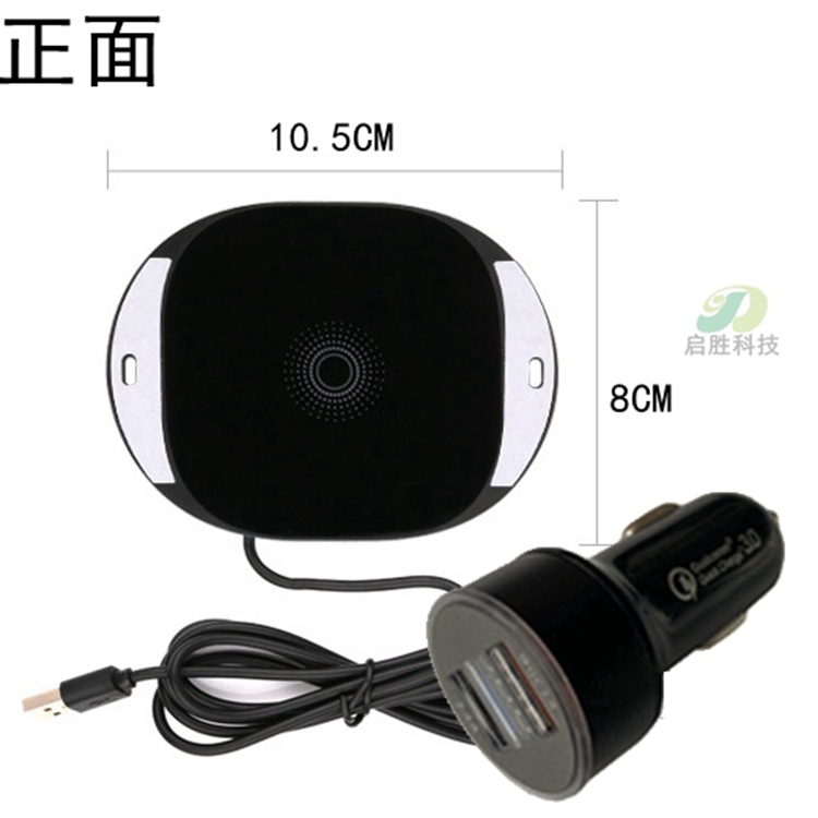 30mm remoto aire teléfono celular rápido cargador inalámbrico oculto Rock tablero escritorio muebles modificación Qi universal