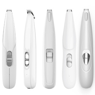 Factory direct supply pet foot shaving knife electric clippers cat dog shaving knife rechargeable electric wool knife with light