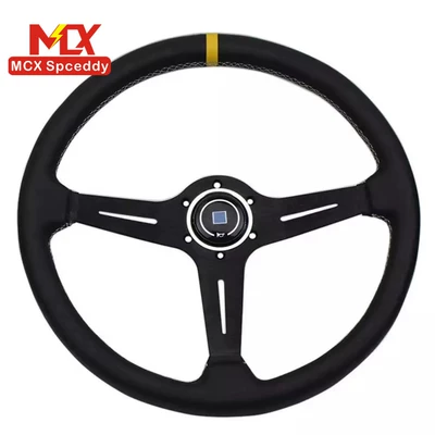 genuine leather — Universal Steering wheel