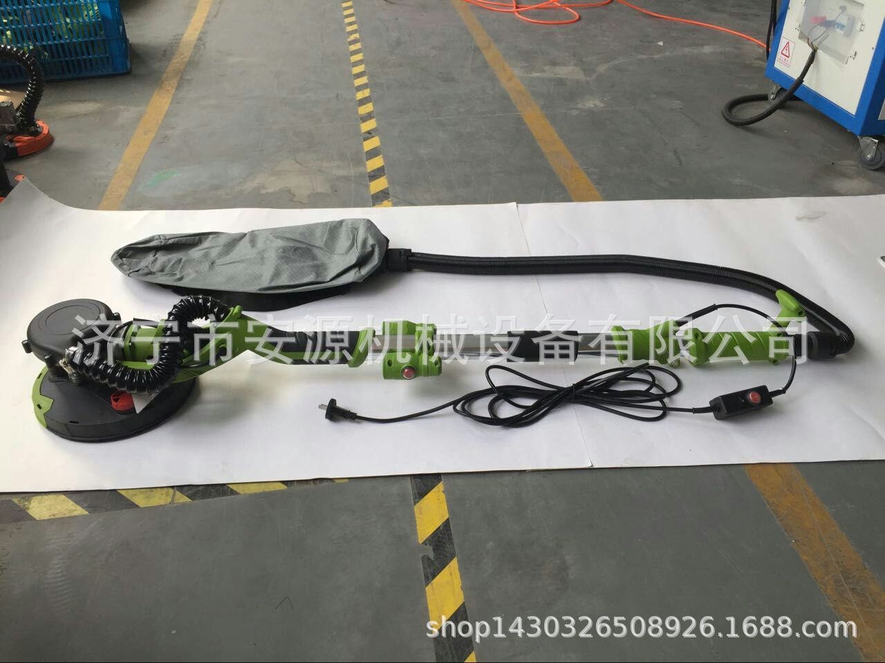 墙面打磨机ZX-125款 带杆墙壁打磨机  无尘墙壁打磨机长期供应