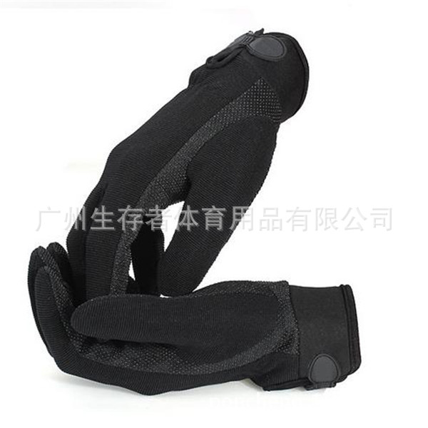 Deportes al aire libre dedo largo guantes de dedo completo al por mayor CS entrenamiento de la aptitud táctica salvaje montar guantes antideslizantes