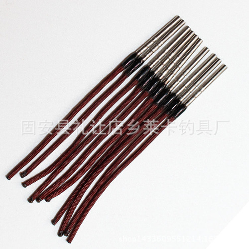 Wholesale fishing rod rope, fishing rod rope, red brown swivel rope, pole tip rope, about 85 meters