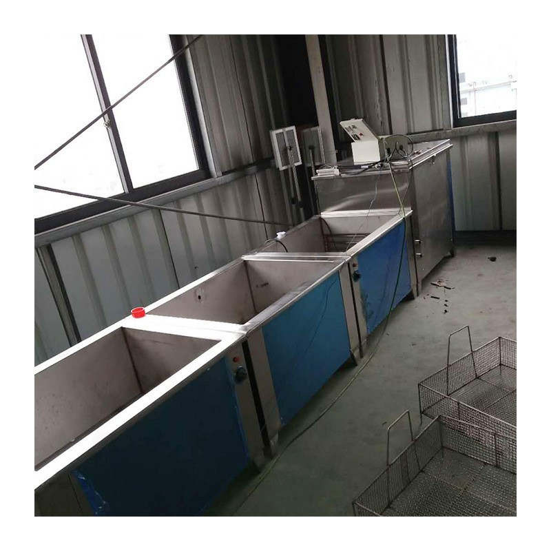 多槽超声波清洗机 大型超声波清洗机工业五金压件 一体式清洗设备