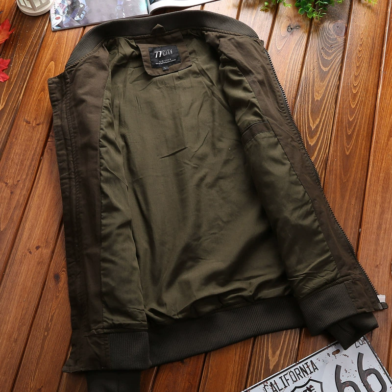 Men's retro short jacket, American style