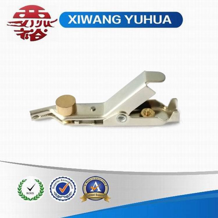 供应测试通讯夹 电话测试夹 铜鳄鱼夹