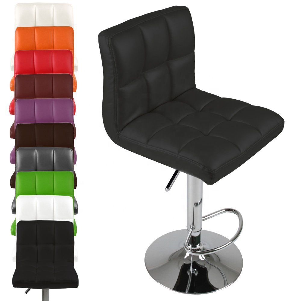 Bar Stools High-Back Chair Household Bar Chair Lift Rotation Bar Chair Front Desk Stool Cash Register Rotation Backrest Seat 
