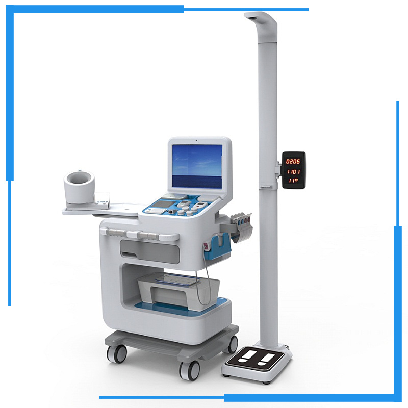 智能健康一体机河南乐佳厂家hw-v6000型多功能一体化体检一体机