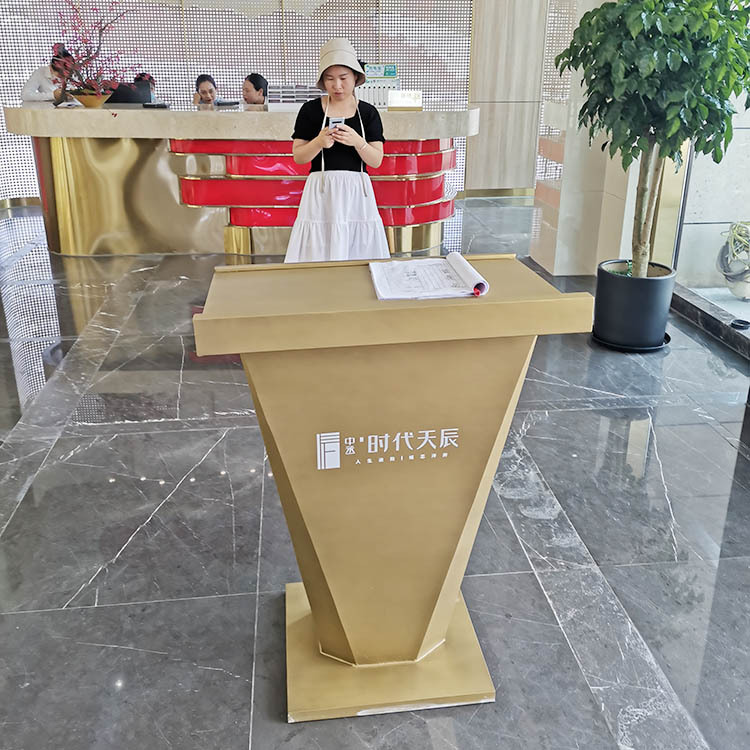 售楼部标牌 岗亭 资料架 五证展示架 移动展板 导视牌户型图