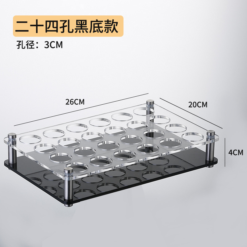 Bar portavasos acrílico combinación de plástico bala taza estante bar una taza de vino blanco taza de vino extranjero estante transparente