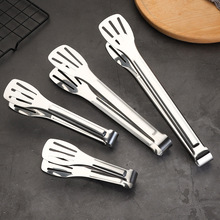 不锈钢 食物三线夹 牛排食品面包夹烧烤工具 厨具不锈钢夹子