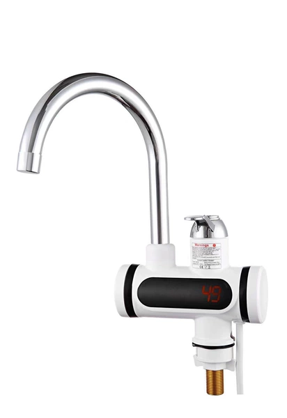 (Large round screen number is displayed) Downside in water+stainless steel pipe