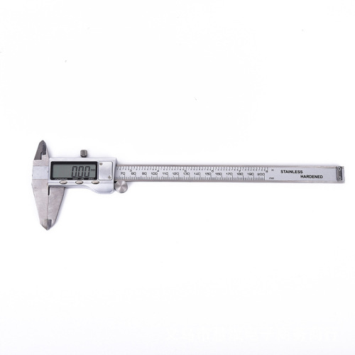 Cross-border full metal stainless steel digital vernier caliper, full silver stainless steel digital caliper, vernier caliper