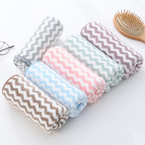 Coral Fleece Towel Thickened Water-absorbent Face Towel Adult Shower Towel Beauty Salon Gift Box Towel Wholesale Factory