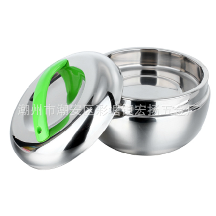 Directo DE FÁBRICA DE Apple Bento no magnético de acero inoxidable de doble capa aislada caja de almuerzo del estudiante