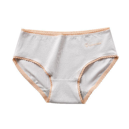 Lace Cotton Underwear Women's Honeycomb Antibacterial Crotch Girls Underwear Cotton Elastic Comfortable Women's Underwear Wholesale