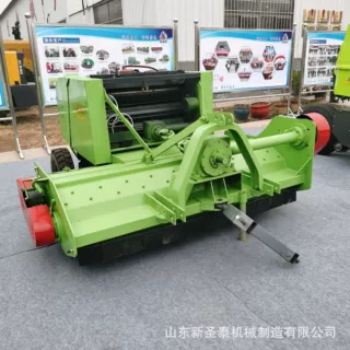 干湿秸秆粉碎打捆机 草捆干净 倒伏秸秆收割打捆包膜机