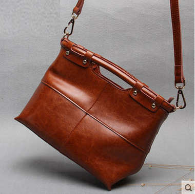 European and American Original Style Women's Genuine Leather Handbag, Shoulder Bag, Crossbody Bag, Tote Bag, Guangzhou Manufacturer, Envelope Bag, Small Size