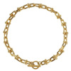 Brand golden retro chain stainless steel, necklace, simple and elegant design