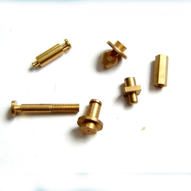 非标五金零件加工铝件自动车精密小铜件铜轴铜套精密五金