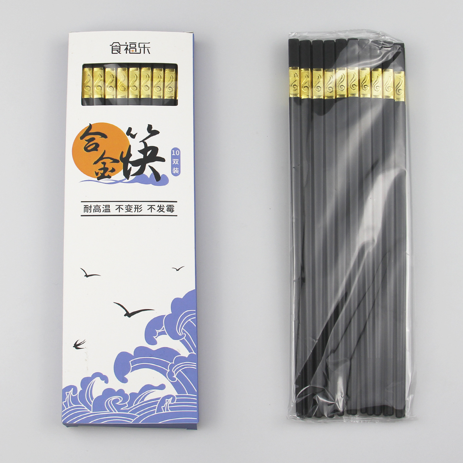 알루미늄 금 Ruyi 합금 젓가락