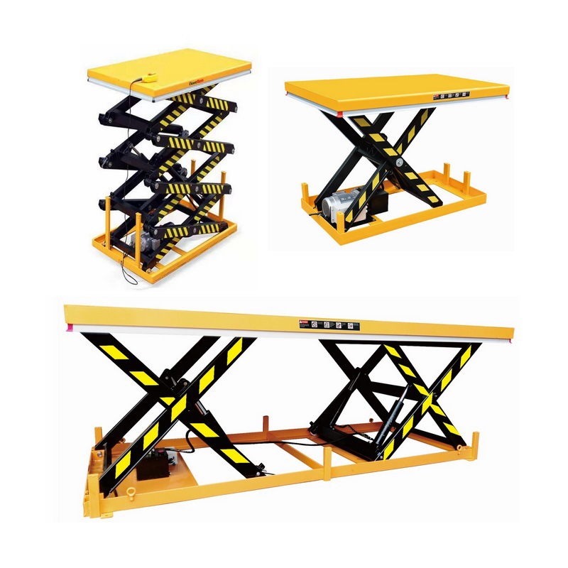 小型固定式电动液压升降台 升降机 剪叉式液压升降平台车