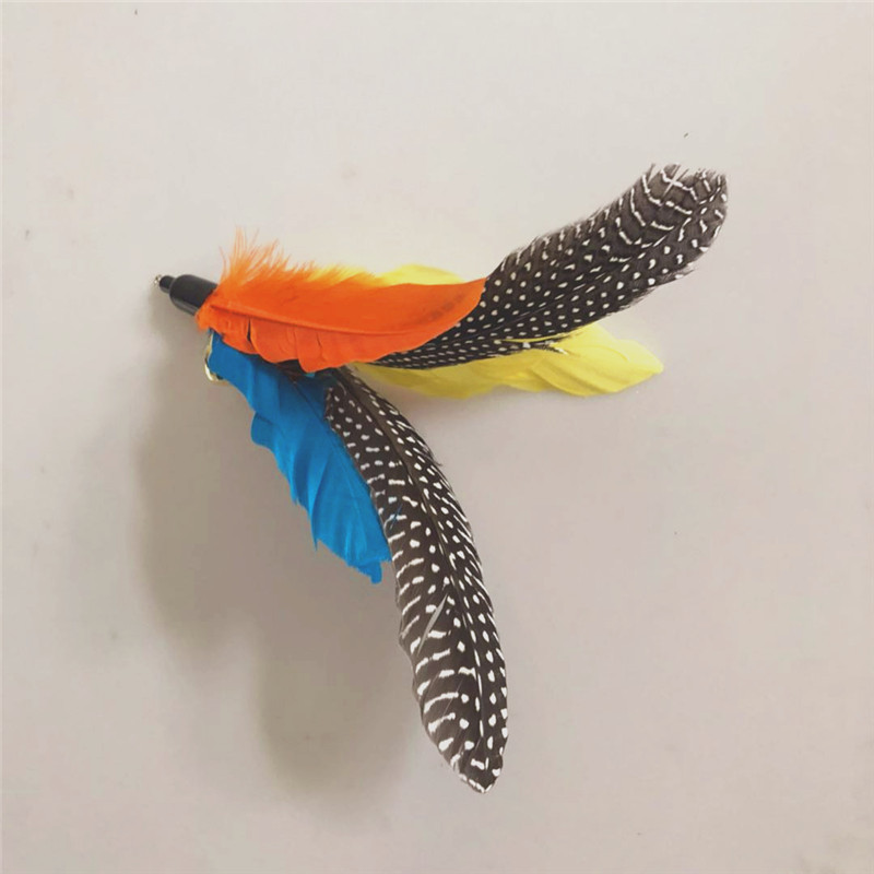 진주 오리 깃털