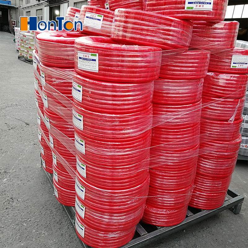 潍坊厂家外贸出口pvc牛筋管浩丝弹力软管水平管家用花园输水软管