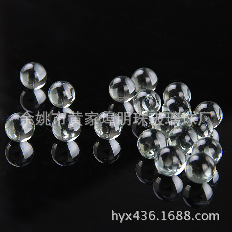 厂家现货酒瓶盖抛光研磨玻璃球8mm-12mm 酒瓶盖玻璃球