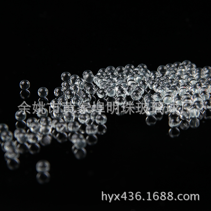 厂家供应3.96mm+-0.02mm轴承专用玻璃走珠 高精度透明实心玻璃球