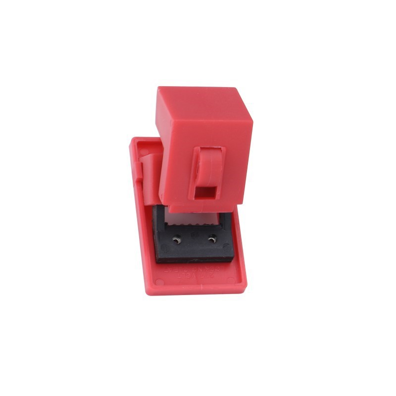 Tipo de abrazadera interruptor de circuito de bloqueo extra grande cáscara de plástico cuchillo de aire interruptor de protección de fuga de freno anti-mal funcionamiento de bloqueo de seguridad