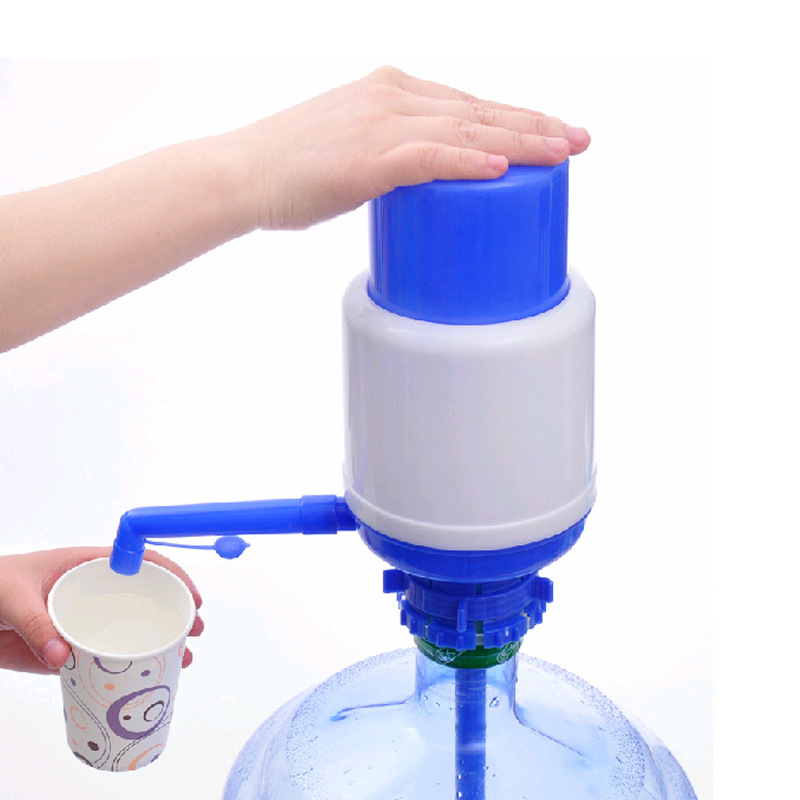 中号桶装水手压式饮水器手压手动压水器简易压水泵（非含税价）