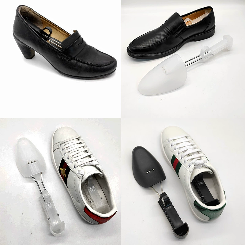 Adjustable Plastic Shoe Support, unisex, size extender with telescopic heel 23.5 cm case