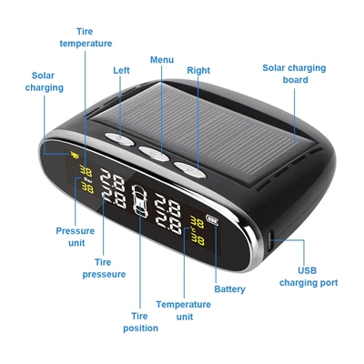 high precision wireless monitoring – Tire pressure monitoring system