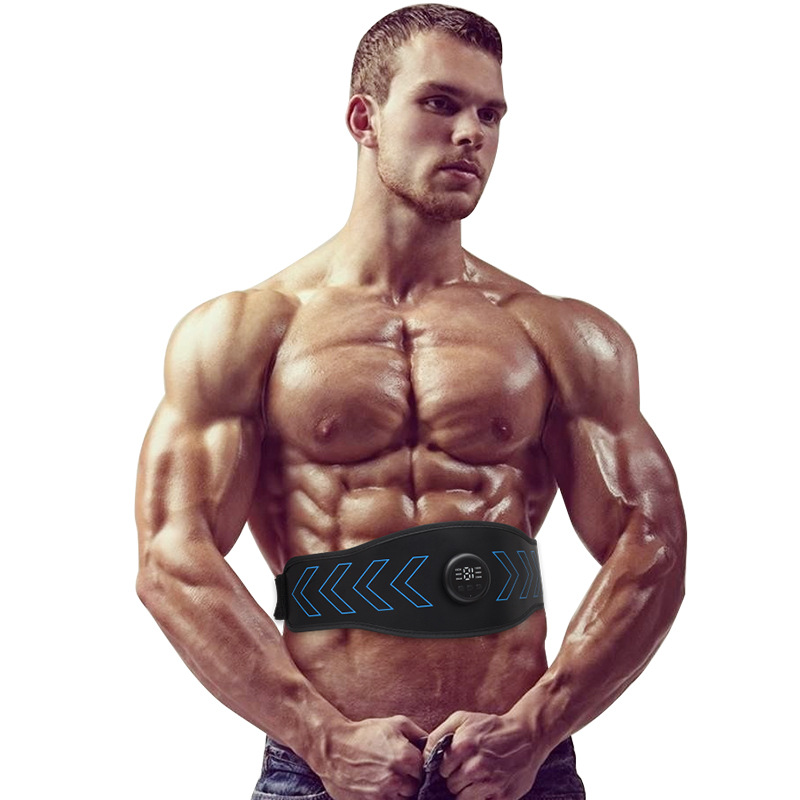 Ventas de fábrica nuevo cinturón de vientre inteligente cinturón de vientre perezoso para hombres y mujeres instrumento de entrenamiento muscular abdominal EMS cintura reducción de grasa