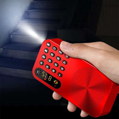 Liqin Q6 radio small mini new card audio portable music player small speaker