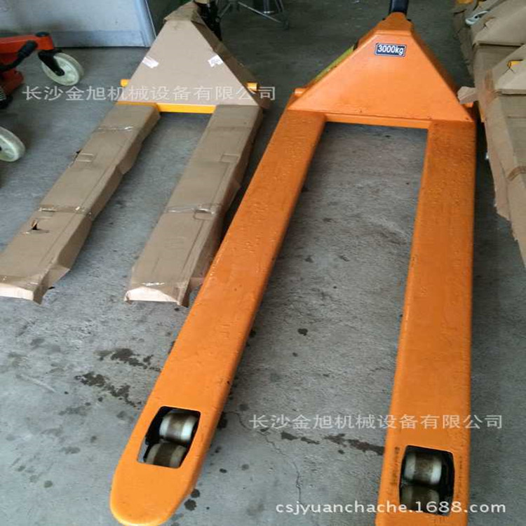 加长1500mm手动液压搬运车 液压托盘车 液压车 手动叉车