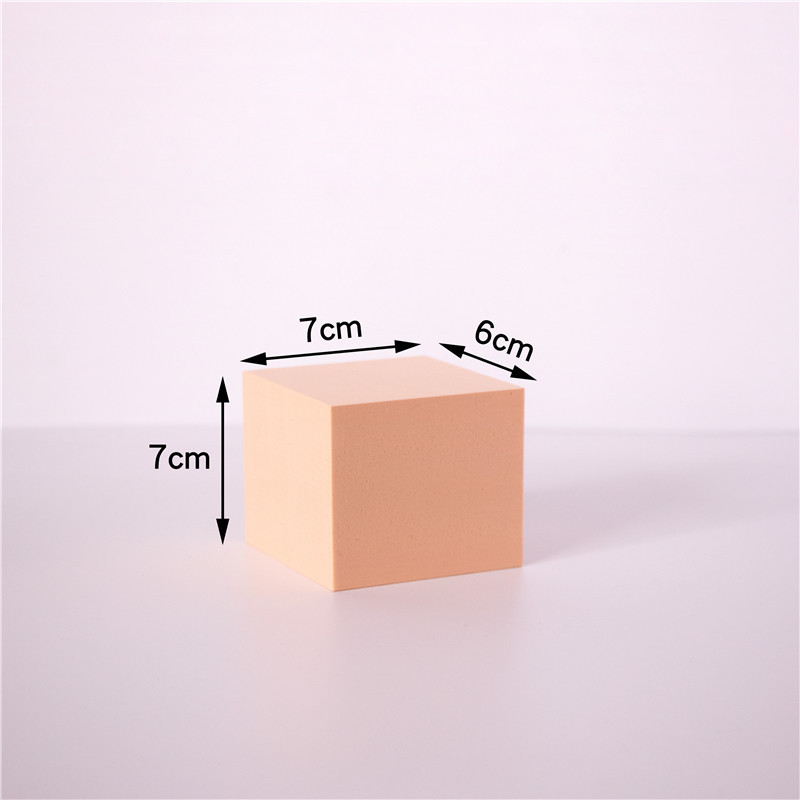 Cube fotografía apoyos trapezoidal geometría hueca fotografía decoración fotografía Fondo ins simple fotografía Decoración