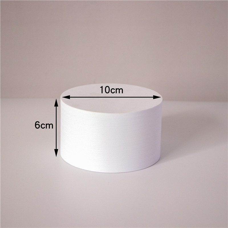 Cube fotografía apoyos trapezoidal geometría hueca fotografía decoración fotografía Fondo ins simple fotografía Decoración