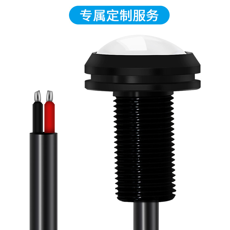 Suministro transfronterizo coche águila ojo luz 3030 tornillo contraataque Luz de marcha atrás impermeable amplia presión resaltar anti-colisión luz LED