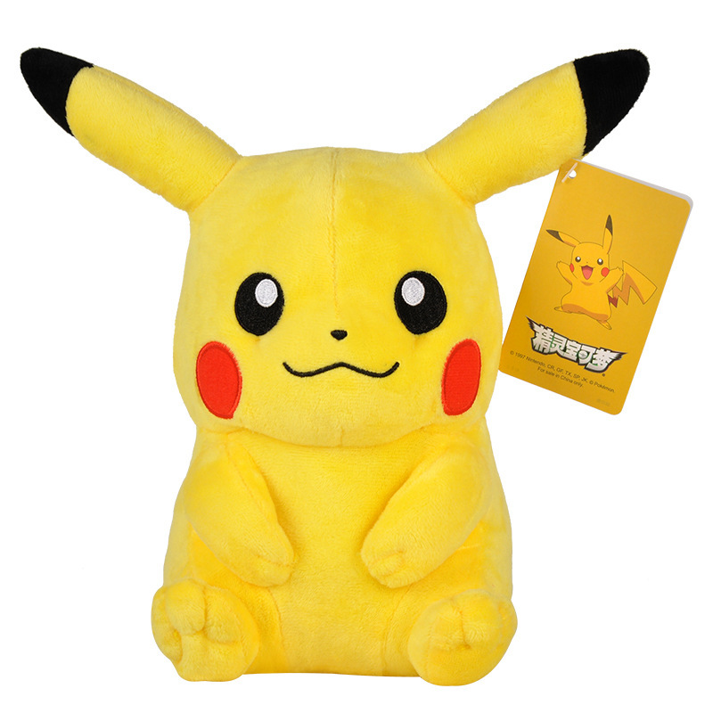 Genuine Pokémon Peluche Anime Muñeca de dibujos animados Muñeca Pikachu Doll Dordoburg Dragón de fuego al por mayor transfronterizo