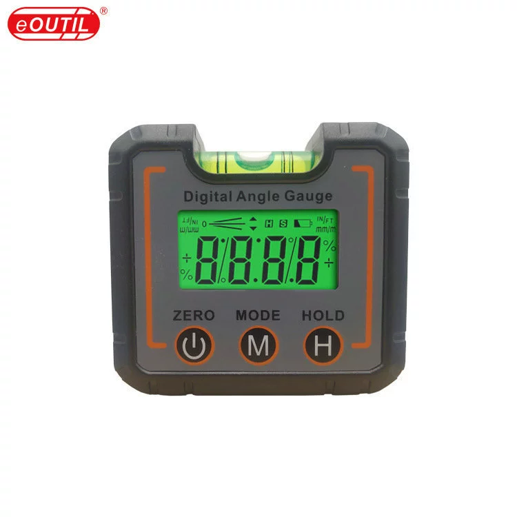 Мини-цифровой дисплей горизонтальный линейка ЖК-дисплей магнитный цифровой дисплей уровень пузырьков уровень линейки DL1908 производителей