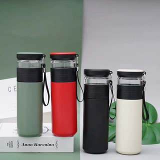 定制茶水分离保温杯不锈钢泡茶杯高档商务办公水杯礼品杯子刻字