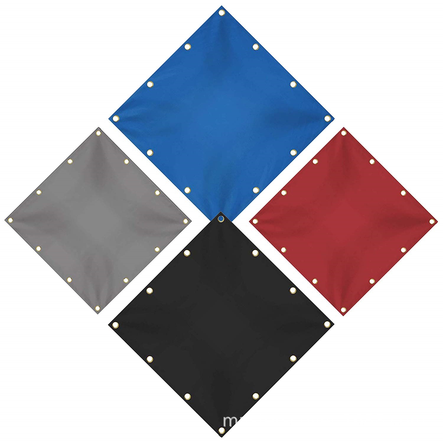 亚马逊18OZ乙烯基防水盖布加厚刀刮布三防布防晒抗老化