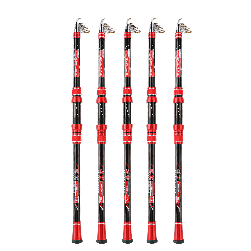 Mar Polo nuevo metal rueda asiento móvil ajustable 4,5 m 2,1 m artes de pesca en stock varilla de tiro largo caña de pescar