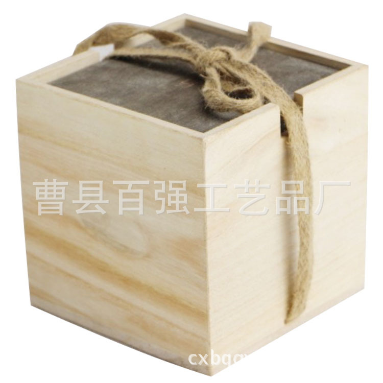 木盒茶壶包装盒 茶叶包装普洱茶木盒桐木木礼盒 可加印