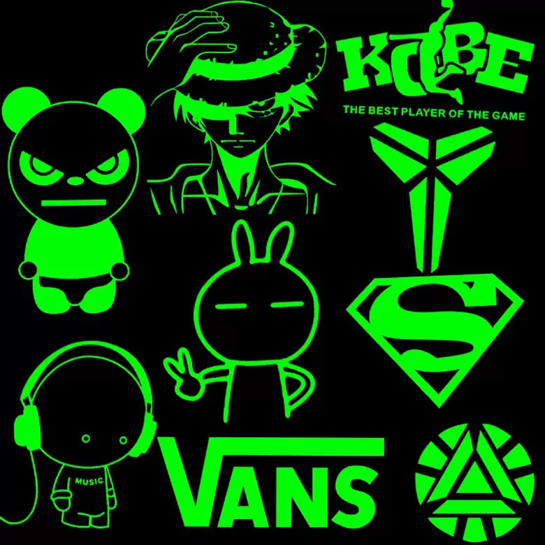 服装烫画来图热转印T恤烫画\洗水唛/箱包/反光/ 夜光烫画烫图