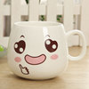 Emoticon Macpete Cup Cute Coffee Cup Creative Couple Cup Ceramic Cup