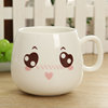 Emoticon Macpete Cup Cute Coffee Cup Creative Couple Cup Ceramic Cup