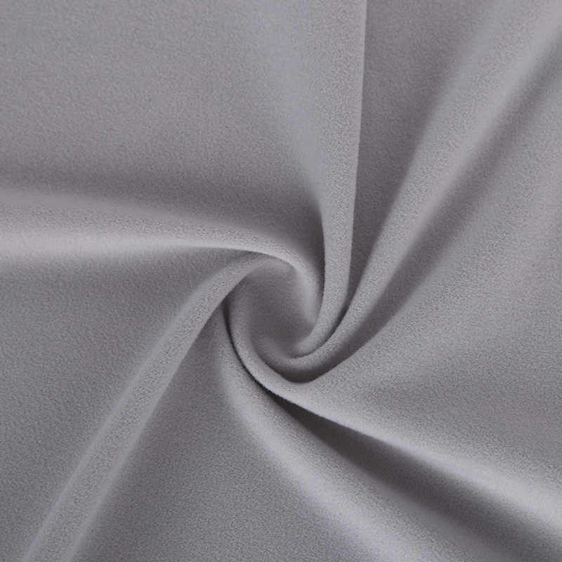 服装里布面料 涤氨磨 毛绒布 高品质针织面料现货批发