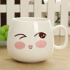 Emoticon Macpete Cup Cute Coffee Cup Creative Couple Cup Ceramic Cup